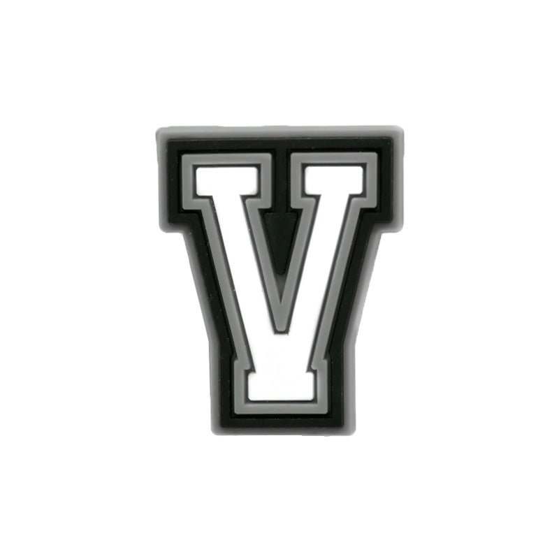 V White Letter