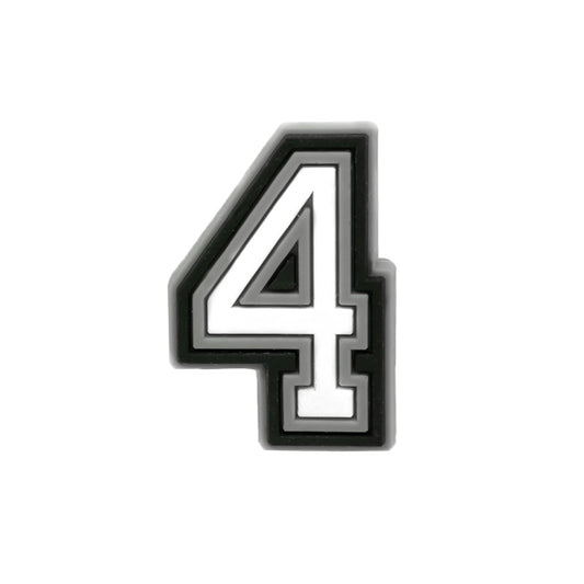 4 White Number