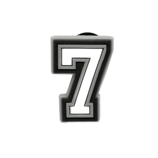 7 White Number