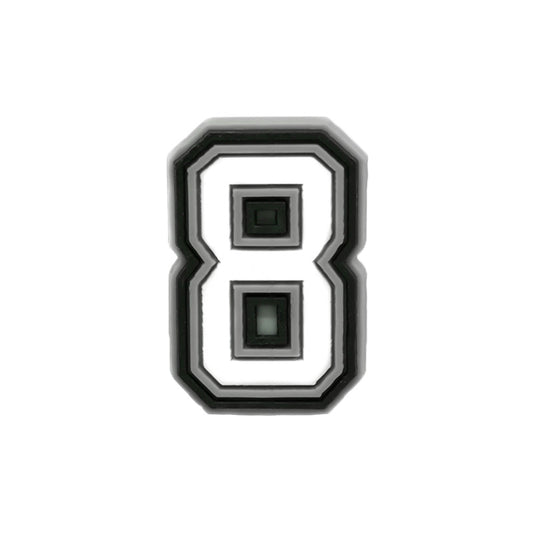 8 White Number