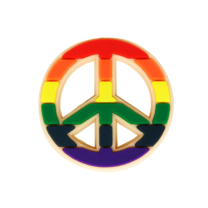 Rainbow Peace Sign Pasties