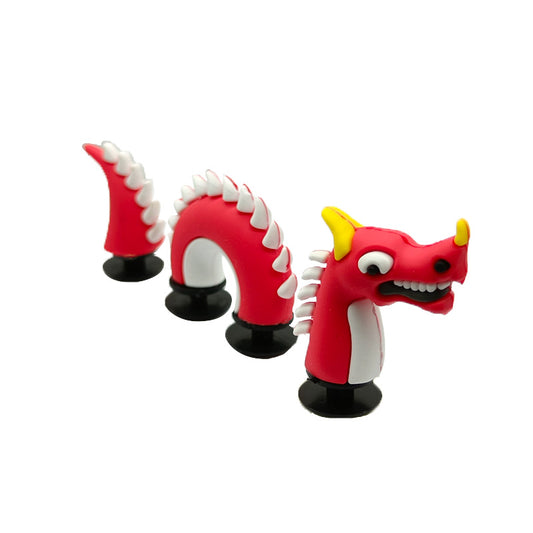 Red Dragon 3pcs 3D Animals