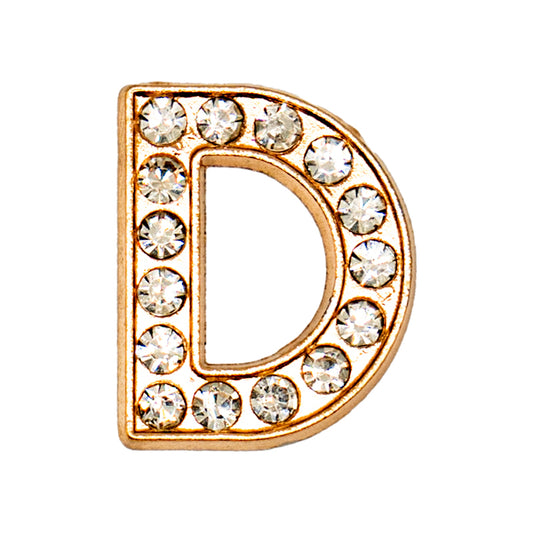 D letter Gold