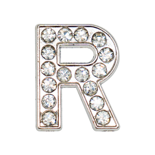 R letter silver