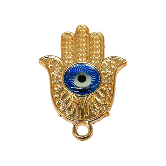 Hamsa Eye Gold Metallic