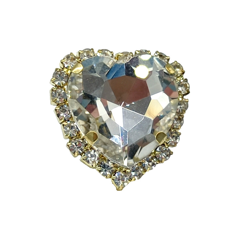 Diamond Heart Silver