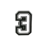 3 White Number