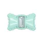 Bow LIght Blue Acrylic
