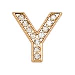 Y letter Gold